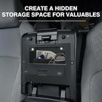 Muslogy Center Console Organizer Compatible with 2024 2025 2026 Toyota Tacoma 4th Gen Accessories Interior Storage Box Insert Tray Phone Pocket(Console Organizer+Hanging Storage +Hidden Box)