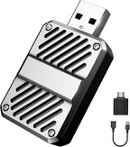 Tsnam Wireless CarPlay & Android Auto Adapter, USB Dongle for Car, Converts Wired to Wireless, Plug & Play, Auto-Connect, Compatible with iPhone and Android