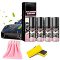 Car Interior Protectant Spray, 2026 New Pro Polishing Cleaner, Car Interior Shine Interior All Purpose Cars Cleaner for Rubber, Leather (4PCS)