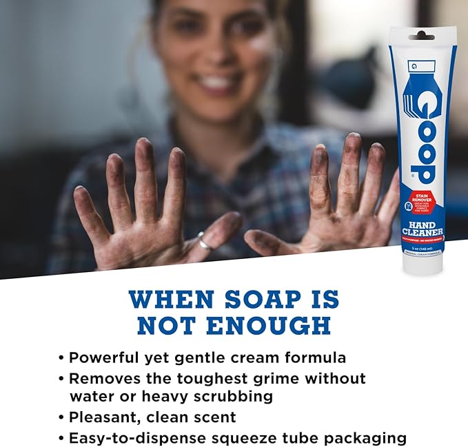 GOOP Hand Cleaner 10.5 Oz. Tube 2 Pack