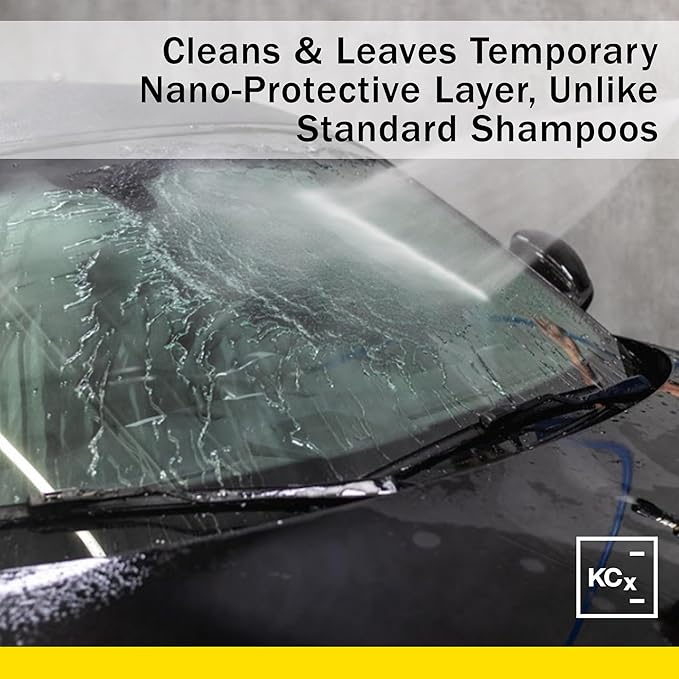 KOCHCHEMIE NanoMagic Shampoo - Auto Soap with Gloss Cleaning, Water-Repellent, Nano Shampoo Layer (1 Liter)