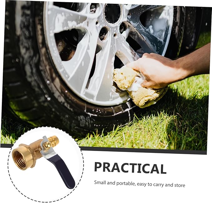 PRETYZOOM Foam Gun Car Wash Sprayer Car Wash Nozzle Attachment Water Hose Nozzle Easy to Use