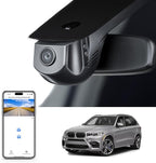 Mangoal 4K Dash Cam Custom for BMW X5 Gen3 F85 F15 2014 2015 2016 2017 2018(Model A), X5M sDrive35i xDrive35i xDrive35d xDrive50i, OEM Style, 2160P UHD Video, WiFi & APP, 64GB Card