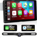 for Toyota Sienna Radio Compatible with Wireless Carplay Android Auto,Car Upgrade Android Stereo 8core Touchscreen Bluetooth Navigation GPS WiFi FM/AM Backup Camera Head Unit (for 2015-2019)
