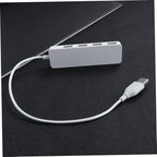 OSALADI 2pcs High- USB Hub Adapter for Laptop and Pc USB Extension Splitter Hot Support White Compatible Multiple Devices for Charging and Data Transfer