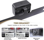 X1P HD Backup Camera License Plate Rear View Camera for Car, IP69 Waterproof Cámaras de Reversa para Autos with Clear Night Vision, Wide View Angle Universal Camera for Truck SUV RV Pickup