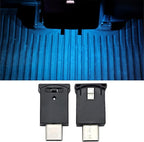 2PCS USB Ambient Light for Model Y Juniper/3 Highland Plug-in Type C Atmosphere Lamp fit for Cars RGB USB-C Portable Auto Ambient Lighting Night Light Accessories for Model Y Juniper