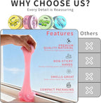 ASFSKY Car Cleaning Gel（4 Packs） Dust Cleaning Putty Universal Car Interior Cleaner Keyboard Dust Remover Car Slime Gifts for Men Women Girl