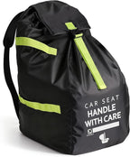 Upgrade Car Seat Travel Bag for Airplane: Car Seat Bags with Shoulder Handle for Air Travel Fit All Car Seats, Infant Carriers & Booster Seats, Carseat Cover Fit Doona Graco, Travel Essentials