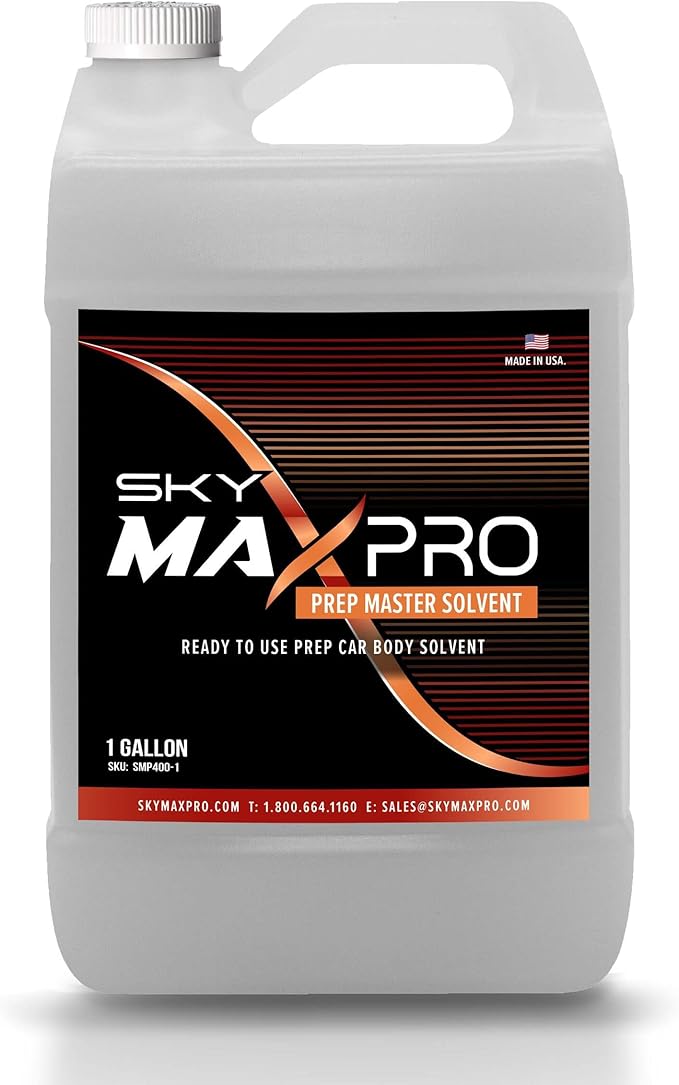 Prep New Car Master Removes Oils & Grease, Wax from Paint & Glass Prior to Ceramic Coating Application 1 Gallon
