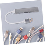 KALLORY USB Hub Ports Expansion for Laptop Desktop Car Gaming Keyboard Mouse Accessory Hub USB Extender