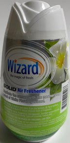 Wizard The Magic of Fresh gel Air Freshener, solid air freshener 7.8 oz White floral (Pack of 6)