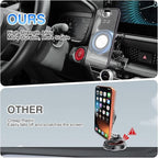 Autorder Upgraded Magnetic Car Phone Holder for 2022-2026 Honda Civic/2023-2026 CRV Accessories Strong Adsorption Phone Mount 360°Flexible Adjustment Magnetic Phone Stand Fit for All Smartphone