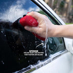 2 Pcs Fine Grade Clay Scrubber for Auto Detailing and Car Detailing, Clay Sponge Decontaminates Debris, Painted Surfaces, and Road Grime Efficiently and Easily, Enhance Gloss and Color Depth