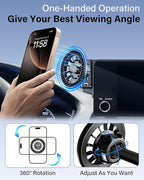 Car Phone Holder for BMW 7 Series 2016-2020 2021 2022 Accessories 10.25/10.3-Inch Screen Fixed Clip, Automobile Cradles Magnetic Phone Mount Compatible with MagSafe, Strong Magnets Cell Phone Base