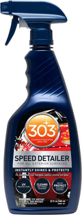 303 Automotive Speed Detailer - Instantly Shines & Protects, Perfect for in Between Washes, Provides Superior UV Protection, Helps to Repel Dust & Dirt, 32oz (30246CSR) Packaging May Vary