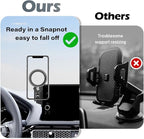 Car Phone Holder for Honda Civic 2022-2026 / Acura Integra 2023-2025 Accessories Apply to 7/9 Inch Touch Screen Fixed Clip Magnetic Cell Phone Mount Hands-Free 360 Degree Rotation