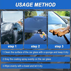 Car Coating Spray,16.9oz Quick Effect Coating Agent, Advanced Car Quick-Acting Coating Agent Sprays,Scratch Wax Coatings Spray Waterless Wash,Oil Film Emulsion Glass Cleaner, Hydrophobic Coating(2Pcs)