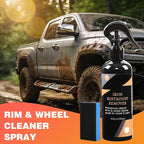 DOUNIU Rim & Wheel Cleaner Spray, Iron Rust & DUST Remover, Purple Color Changing Iron Remover, Brake Dust & Rust Cleaner for Most Wheels, Aluminum Safe, 10 fl oz