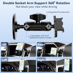 Kaishengyuan Car Vent Magnetic Phone Mount for Toyota Tacoma 2012 2013 2014 2015, Metal Cell Phone Holder 2nd Gen Tacoma Accessories Cradles Bracket Stand for All Smartphones