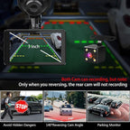 Dash Cam Front and Rear, Dash Camera for Cars with 32G Card Super Night Vision, Car Dash Cam 1080P Dashboard Camera with G-Sensor, Parking Monitor, Loop Recording, Motion Detection Car Camera