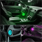 RGB Door Horn Light*1(5.9inch+ line 19inch*1), which fit for RGB Main Controller Connects and sub-Controller kit (not Including), Not Applicable dreamcolor 5 in 1(Single Controller)