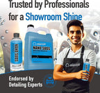 Nanoskin NANO SUDS Foaming Car Wash Shampoo 5 Gallons - Works with Foam Cannon, Foam Gun, Bucket Washes, Car Soap for Pressure Washer | Safe for Cars Trucks, Motorcycles, RVs & More | Fruity Scented, 640 Fl Oz (Pack of 1), Blue