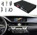 Wireless CarPlay Android Auto Decoder Retrofit Kits Compatible with Lexus ES200 ES250 ES260 ES300 ES350 for Joystick/Small touchpad from 2015-2020, Supprot Navigation, Mirror Link, Back-up Camera