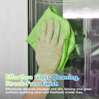 HOMEXCEL Green Microfiber Cleaning Cloth 20 Pack 11.5 x 11.5 Inch Microfiber Towels for Cars Ultra Absorbent Cleaning Rags Lint Free Cleaning Towels for Household Kitchen, Window Car