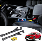 【Compatible with Mazda CX-5】 Seat Gap Filler,No Drop Seat Guard Compatible with Mazda CX5,Drop Seat Guards for Cars(2Pcs),Emergency Keychain Car Escape Tool(2Pcs)