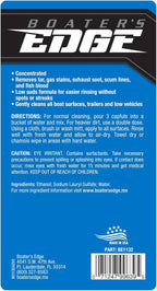 BOATER'S EDGE Wash - Biodegradable Boat Soap Concentrate - 32 OZ (BE1132)