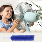 3 Pcs Fan Cleaning Brush Bendable Cobweb Duster - Microfiber Head, Washable - Ideal for Ceiling Fan Blades, Air Vents, Curtains, Cars - Reusable Dust Remover