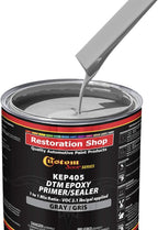 Custom Shop - Gray Epoxy Primer/Sealer 2.1 VOC (1 Quart Kit) Anti-Corrosive DTM High-Performance Primer for Automotive and Industrial use Kit = 1 Pint Epoxy Primer +1 Pint. Epoxy HDR. (1-1 Mix)