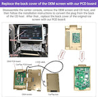 NINETOM Wireless CarPlay Retrofit Kit Decoder, Compatible with Ford (2013–2015) SYNC 2 System, Supports Android Auto, Mirror Link & Reverse Camera, USB
