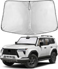EcoNour Windshield Sunshade Compatible for Lexus GX550 2024 2025, Sun Visor for Front Windshield & Window Sun Shade Cover, UV Heat Blocker & Protector, Car Accessories
