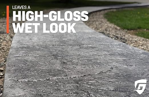 Cryli-Tek 5505-5 Gallons Solvent Based Acrylic High Gloss Wet Look Water Repellent, Concrete Sealer and Paver Sealer