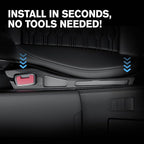 7F Car Seat Gap Filler Organiser,Between Seat Gap Filler, Centre Console Organiser, Universal Car Accessories, Fit SUV Truck Storage Black