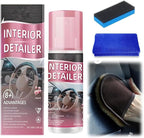Polishing Cleaner Car Interior, 2026 Upgrade Car Interior Cleaner Spray, All Purpose Car Interior Detailer Cleaner for Dashboards, Seats, Leather, Plastic-2Pcs