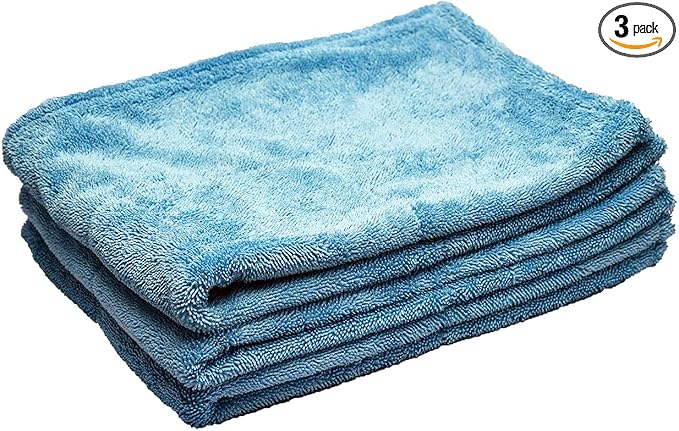 McKee's 37 MK37-G1130-3 Glacier 1100 GSM Drying Towel, 20 x 30 Inches, (Pack of 3)