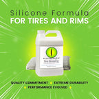 Dinowax - Tire Dressing, Tire Shine, Tire, Vinyl, and Rubber Dressing, Tire and Wheel Care Products 128oz