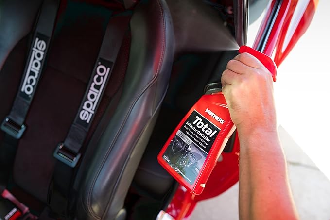 Mothers Total Interior Detailer, 24 oz. — Cleans & Protects Dash, Glass, Screens & More, Safe Ammonia-Free Formula Removes Dirt, Oily Film & Fingerprints Without Streaks or Residue (05434)