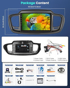 4+64G for KIA Sorento 2015 2016 2017 2018 2019 2020 (with Big Screen) Android Car Stereo with Wireless Carplay/Android Auto - 10 Inch Touchscreen Radio with 32EQ DSP/WiFi/GPS/SWC, AHD Rear View Camera