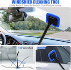 Viewsun 18PCS Car Cleaning Kit, Car Interior Detailing Kit with Blue High Power Handheld Vacuum, Detailing Brush Set, Windshield Cleaner, Cleaning Gel, Complete Auto Accessories for Men, Women