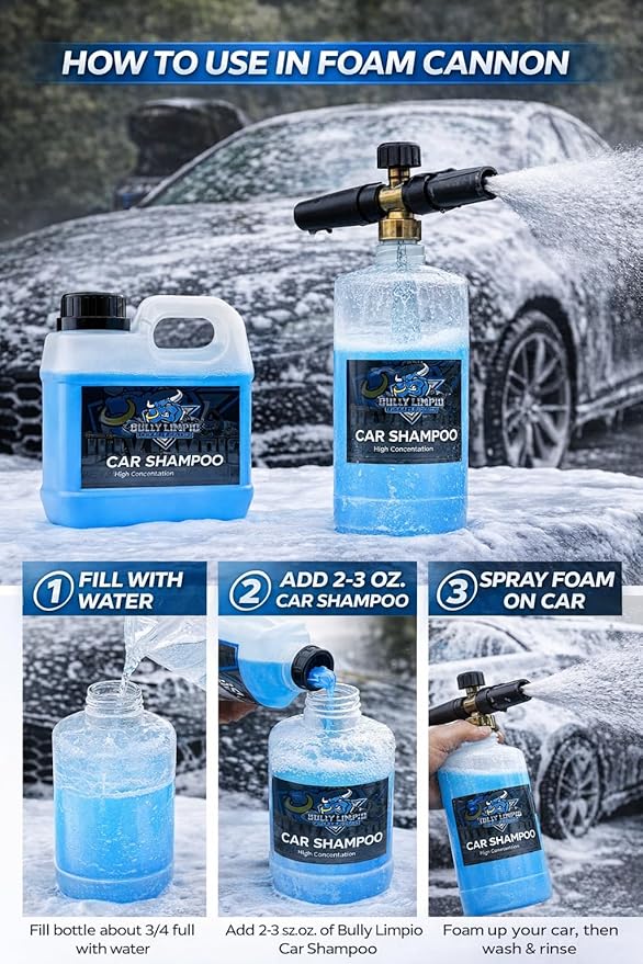 Bully Limpio Car Shampoo (Concentrated)