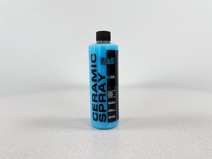 Ceramic Spray, Professional Auto Paint Protection, Blue, 16 Fl Oz, Hybrid Protection Formula (ONE18-1PC-CERAMIC)