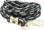 Weaver Equine Performance Lead Rope, Long Horse Lead Rope with Quick Halter Attachment, Soft Comfort Grip, Barn Horse Tack for Daily Use & Showing