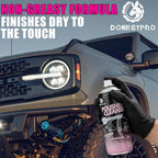 DONKEYPRO Polishing Cleaner, Car Interior Cleaner - Cleans & Protects Plastic, Vinyl, Leather Seats, Rubber, Dash, Trim - UV Guard, Anti-Aging, Exterior & Interior Detailer Spray (2 x 15oz)