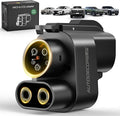 NACS to CCS Adapter, 500A/1000V fit for V3/V4 Tesla Supercharger, Nacs DC Adapter Compatible with Ford, Rivian, GM, Volvo, Polestar, Nissan, Mercedes-Benz, Hyundai, Lucid, Kia, Genesis