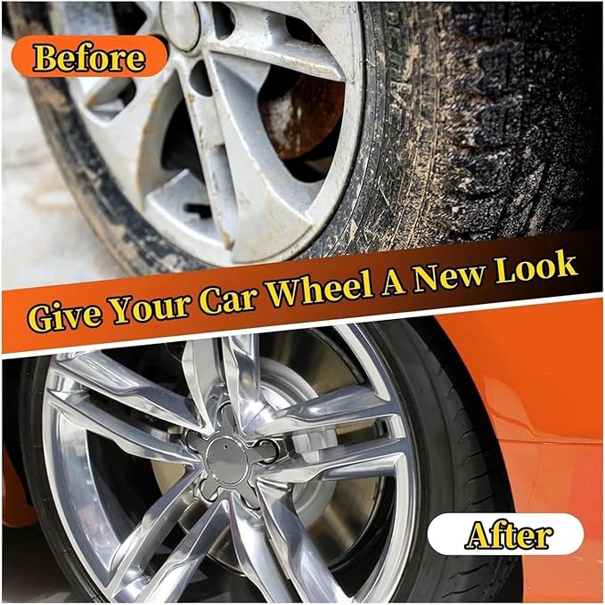 Multifunctional Tire Wheel Detailing Brush Set - Easy Car Wash Tools for Rims and Tires(Small Brush Set)
