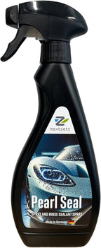 nextzett Pearl Seal Spray & Rinse Sealant | Quick & Easy High Gloss Protection for All Paint Types, 16.9 fl oz